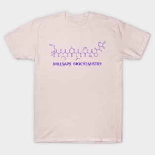 Millsaps biochemistry dark purple T-Shirt